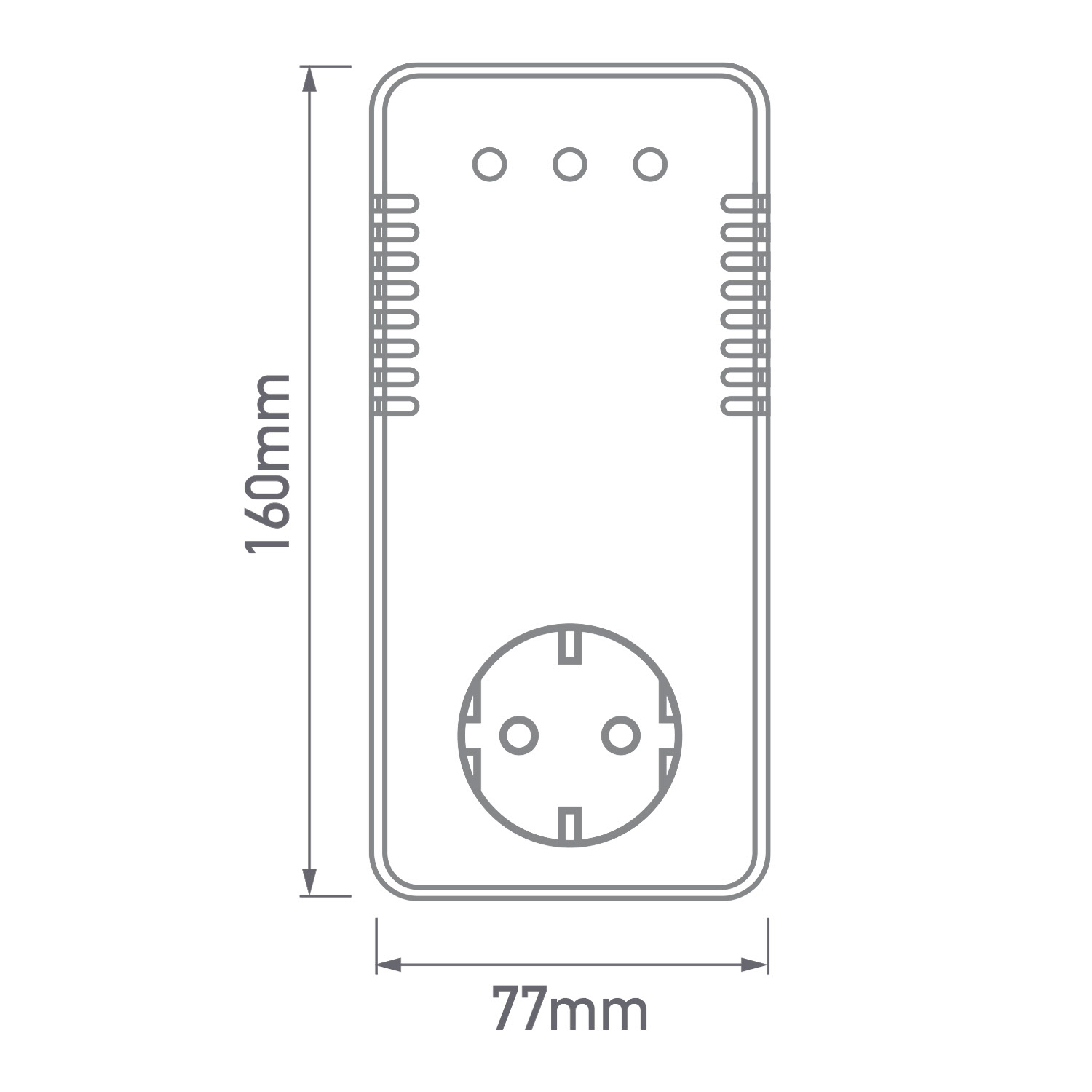 محافظ آنالوگ کولر گازی و لوازم خانگی پر مصرف  گرین لاین GLP161