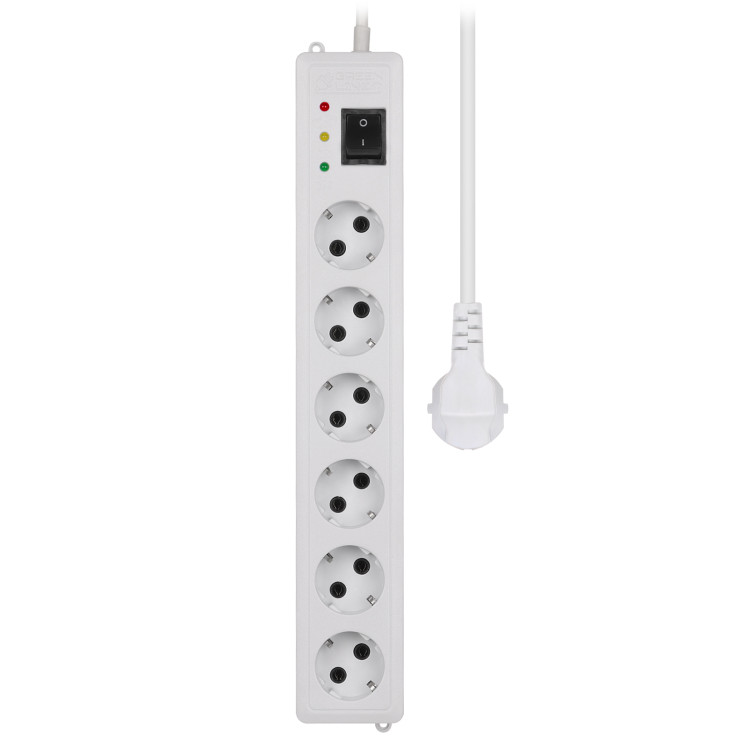 محافظ آنالوگ شش راهی کامپیوتر و لوازم صوتی و تصویری گرین لاین GLP106